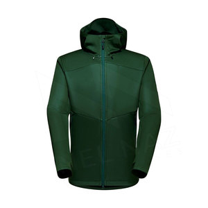 Veste Softshell Tendance de Qualité Supérieure pour Hommes, Style Urbain, Confortable, Imperméable, Service OEM Personnalisable - Product Image 1