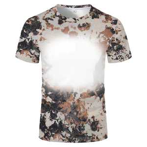 Camisetas de Sublimación Transpirables de Alta Calidad 100% Poliéster con Diseños de Colores Personalizados, Acabado Blanqueado Sintético, Manga Corta para Hombre - Product Image 3