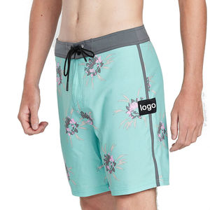Vente en gros Short de bain à séchage rapide Maillot de bain extensible dans les 4 sens Maillot de bain homme personnalisé Short de surf Performance Boardshorts - Product Image 3