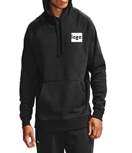 Sweat à capuche ajusté en polaire pour homme, Ultra doux, mélange de coton, brossé, réglable, provenant du Bangladesh - Product Image 1