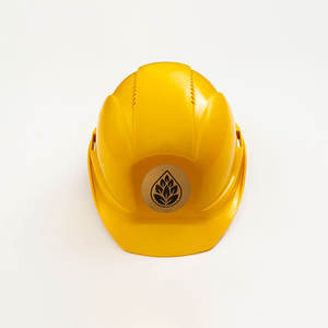 Custom Gold Kiss Cut Vinyl Stickers for <b>Motorcycle</b> Helmets Work Hard Hats Brand Promotion - Product Image 1