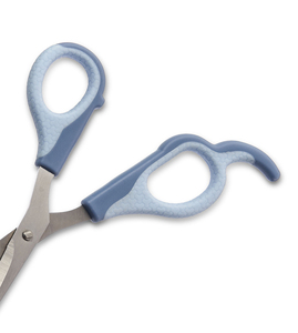 Ciseaux de toilettage pour chiens à pointe ronde avec poignée en plastique Ciseaux professionnels pour couper les cheveux - Product Image 4