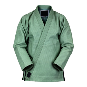 Uniforme de judo personnalisé en coton perlé respirant à séchage rapide 460g pour l'entraînement et la compétition, fabricant de vêtements d'arts martiaux - Product Image 1