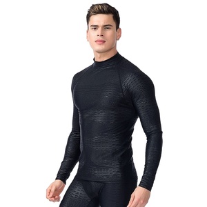 Man Long Sleeve Gym Clothing Upf 50 Sublimation Printed Custom Mma Surfing Rash Guard <b>Compressed</b> T-<b>shirt</b> - Product Image 1