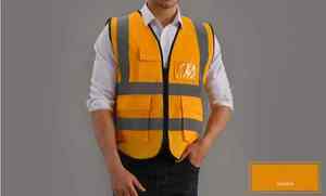 เสื้อกั๊กแถบสะท้อนแสงสีเหลืองสำหรับผู้ชายและผู้หญิงเสื้อกั๊กเพื่อความปลอดภัยใน2025เสื้อกั๊กก่อสร้างแบบปรับแต่งได้ - Product Image 5