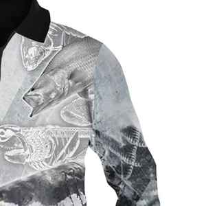 Camiseta de Pesca Larga para Hombre, Personalizada OEM 2026, Protección Solar UPF50, Secado Rápido, Ligera, Sublimada, 100% Poliéster, Transpirable y Cómoda - Product Image 2