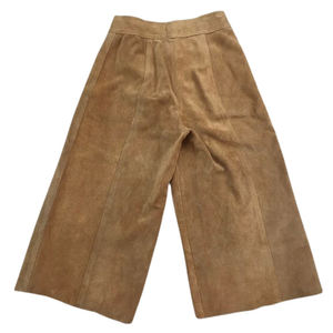 Culottes de cintura alta de moda para hombre, cuero fino informal con botones sólidos, precio - Product Image 2