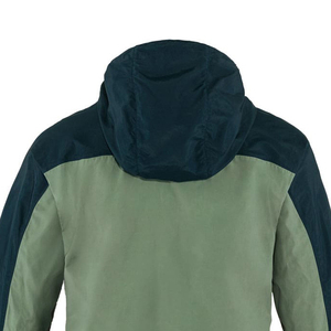 Quick Wear <b>Men's</b> Thin Hooded Hip Hop Winter Windbreaker Jacket 100% Nylon Vintage High Quality Lightweight Contrasting Colors - Product Image 6