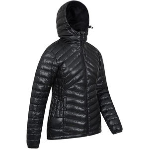¡Novedad de 2025! Chaquetas acolchadas para mujer, chaqueta de burbujas de Color negro sólido de tela transpirable de alta calidad para uso en exteriores - Product Image 3