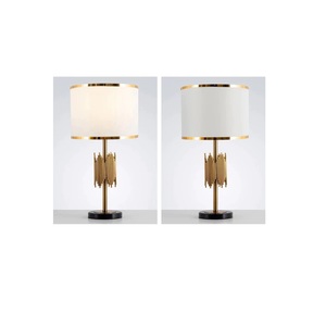 Export Quality Modern Design Bedroom Table <b>Lamp</b> Decorative Desk <b>Lamp</b> Side marble base Table <b>Lamp</b> From Indian Exporter - Product Image 6
