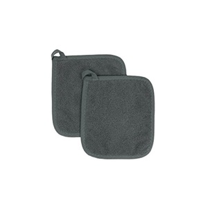 Support de Pot de four 100% coton, cuisine de sécurité coloré Offre Spéciale isolant couleurs unies résistant à la chaleur conception de logo personnalisé pour la maison - Product Image 4