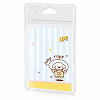 Pochettes en PVC givré avec fermeture éclair et logo personnalisé pour l'emballage, la protection, le rangement et la vente au détail de colliers longs et de bijoux – Sac en PVC givré