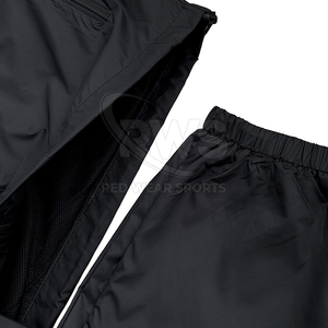 Ensemble coupe-vent léger veste à capuche imperméable et pantalon de jogging pour les sports de plein air ensemble coupe-vent - Product Image 3