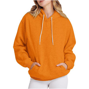 Sweat à capuche oversize à épaules tombantes de qualité supérieure avec fermeture éclair intégrale, personnalisé, pour femmes, 400GSM, sweat à capuche lourd - Product Image 4