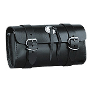 Sac à fourche en cuir noir HMB-3030A outils, sacs de moto, sac à outils de voyage pour moto - Product Image 6