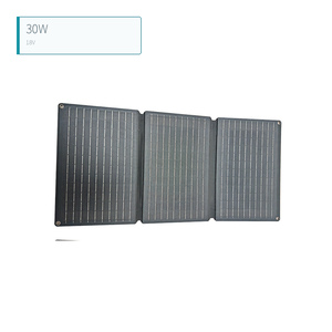 30W 18V <b>Foldable</b> <b>Solar</b> <b>Panel</b> Charger with USB and Type-C Outputs for Camping - Product Image 2
