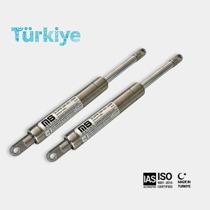 Resorte de Gas AISI 316L Inox de 926 mm (36.457 pulgadas) 100N-2500N Hecho en Turquía - Soporte para Ventanas de Techo, Pérgolas y Claraboyas Exteriores - Product Image 1