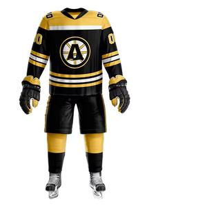 Prix ​​bas, vente en gros, maillot de hockey sur glace personnalisé, meilleure qualité, vente en gros, mode avec votre propre logo, respirant, OEM - Product Image 3