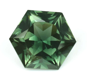 Turmalina verde natural Forma hexagonal Origen de Brasil Facetado Calibrado Verde Piedra preciosa suelta Proveedor al por mayor Joyería fina - Product Image 2
