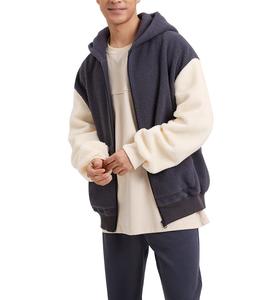 Sweat à capuche polaire Sherpa de haute qualité pour vêtements de rue/dernière conception hiver épais chaud hommes pull mode hiver saison sweats à capuche - Product Image 1