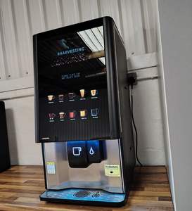 VENTE FLASH X4 Machine à café commerciale Bean to Cup avec technologie intelligente contrôlée par application, pression de pompe de 11 à 15 bars, capacité de 7 à 11 tasses - Product Image 5