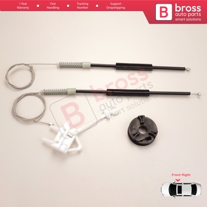 Kit de Reparación de Elevalunas BWR5288, Puerta Delantera Derecha para Doblo MK1 MPV Van 119 223 2001-2010 51718403 - Product Image 2