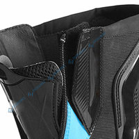Botas de Motocicleta Impermeables y Cómodas con Almohadilla para Cambio de Marchas y Suela de Agarre Fuerte para Conducir en Invierno