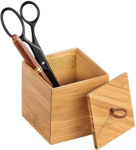 Tốt Nhất Người Bán Thân Thiện Với Môi Hình Chữ Nhật Tre Lưu Trữ Hộp Và Thùng Tùy Chỉnh Với Nắp Cho Nhà Sử Dụng Thiết Kế Retro - Product Image 4