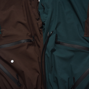 Nouveau design 2026 – Pantalon de ski noir à jambe large avec passepoil blanc contrastant, cordon de serrage réglable, coupe ample et style baggy - Product Image 5