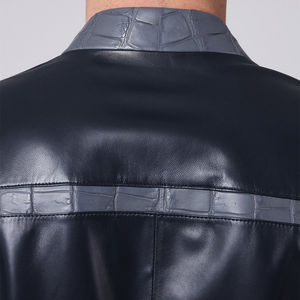 Chaqueta de piel de oveja para hombre 2024, venta al por mayor, nueva colección de moda, chaqueta hecha en Pakistán para hombre - Product Image 2