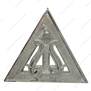 MASONIC REGALIA ROYAL ARK MARINER (RAM) OFICIAL-CAPLÁN JOYA FREEMASON CHAPADO EN PLATA COLOR DORADO UNISEX - Product Image 4