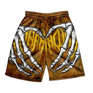 2025กางเกงวอร์มแนววินเทจแนวสปอร์ตของผู้ชายผ้าฝ้ายเฟรนซ์เทอร์รี่ระบายอากาศได้ดีทำจากกรดไหลลื่น - Product Image 5