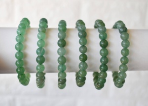 Worldwide Selling Premium Quality Green Aventurine 8mm Healing <b>Crystal</b> <b>Bracelet</b> For Meditation Jewelry - Product Image 5