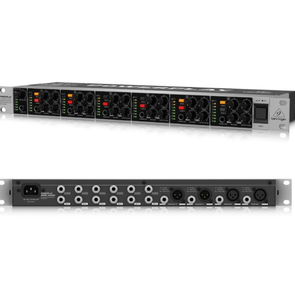 Amplificateur de distribution de mixage pour casques à 6 canaux Behringer POWERPLAY HA6000 - Product Image 1