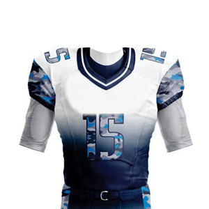 Uniforme Moderno de Fútbol Americano con Diseño Personalizado, Tela Transpirable, Perfecto para Entrenamiento Deportivo en Equipo y Juego Competitivo - Product Image 4