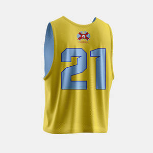 Uniforme de crosse personnalisable de haute qualité dernier design avec entièrement Logo-maillots et shorts - Product Image 6