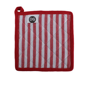 Manoplas de horno de Algodón 100% con patrón impreso, soportes verdes para ollas para hornear en microondas, protección de alimentos para el hogar para restaurantes de cocina - Product Image 1