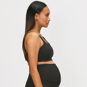 Soutien-gorge de sport simple à séchage rapide pour femmes européennes et américaines, haut de fitness respirant, course en plein air, salle de sport, entraînement, devant - Product Image 4