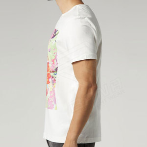 Camiseta Oversize de Streetwear para Hombre, Algodón Grueso/Fibra de Bambú, Transpirable, Hombros Caídos, Tallas Grandes, Peso Pesado 250gsm - Product Image 2