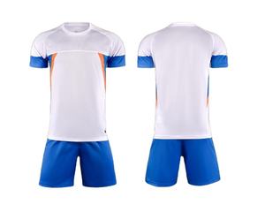 Conjunto de Uniforme de Fútbol Estilo Chaleco Clásico, Transpirable, Ligero, de Secado Rápido, Manga Corta, Estampado, Elástico en Cuatro Direcciones, Personalizado - Product Image 5