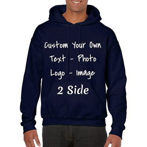 Venta al por mayor peso pesado en blanco 400Gsm Vintage desgastado de gran tamaño ácido lavado Sudadera con capucha sudaderas con capucha para hombre, tela de algodón 100% - Product Image 2