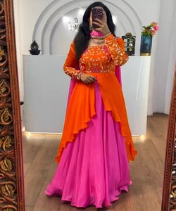 ชุดราตรีผ้าจอร์เจียสำหรับผู้หญิงชุดปาร์ตี้แบบสัมผัสชุดปาร์ตี้ - Product Image 1