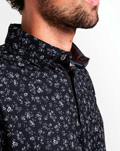 High quality Luxury Golf Custom Polyester Performance Jersey Print Poppies <b>Mens</b> <b>Black</b> Golf <b>Polo</b> Shirt Custom Logo With Low MOQ - Product Image 6