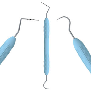 เครื่องมือสำรวจช่องปาก Dental Explorer 23 WHO Probe Explorer 23 Shepherd Hook WHO Periodontal Probe 11.5 มม. เครื่องมือวินิจฉัยทางทันตกรรมแบบสองด้าน - Product Image 1