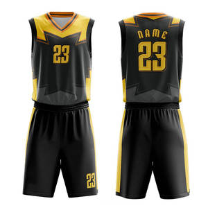 Dernière conception d'uniformes personnalisés 100% polyester meilleure qualité uniforme de basket-ball vêtements de sport vêtements de basket-ball 2025 personnalisés - Product Image 1