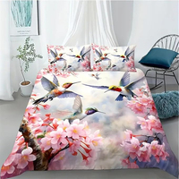 Offre Spéciale décoration de la maison ensemble de literie en coton draps de luxe couette housse de couette impression personnalisée