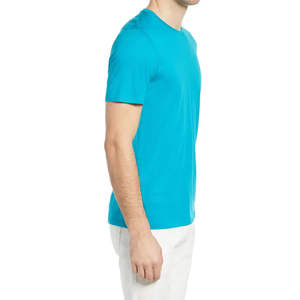 T-shirts décontractés pour hommes de haute qualité, respirants, imprimés en relief, lourds, surdimensionnés, unis, vierges, personnalisables en couleurs et tailles - Product Image 3