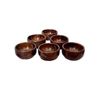 Cuenco de frutas de madera, diseño moderno, calidad superior, cuenco de servidor artesanal de madera hecho a mano al mejor precio - Product Image 6