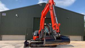 Excavadora Compacta KX080-4 con Motor, Capacidad del Cucharón de 0.25m, Peso Operativo de 18366kg, Origen Estadounidense, Certificada - Product Image 6