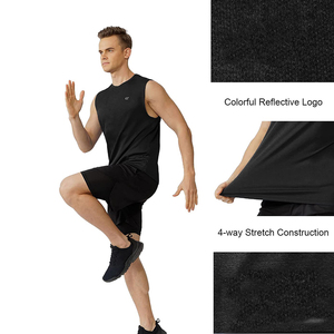 Débardeur de sport Griptight Fitness Stringer avec logo personnalisé imprimé, en Spandex/Polyester, pour homme, séchage rapide, T-shirt de sport HIGH STREET 3D - Product Image 6